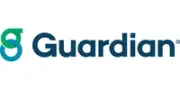Guardian logo with green and blue linked G-shapes.